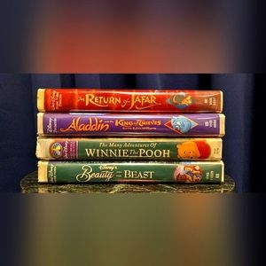 Disney VHS tapes movie bundle